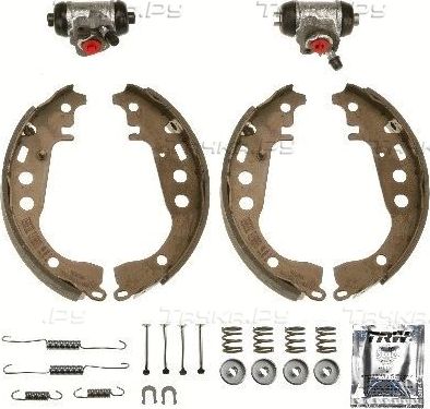 Тормозные колодки TRW Brake Kit задние для Toyota Echo 1999-2005. Артикул BK1916
