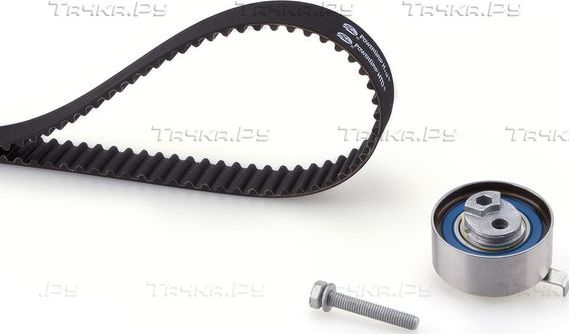 Ремень ГРМ с роликами (комплект) Gates PowerGrip® для Volkswagen Touareg I 2004-2010. Артикул K015614XS