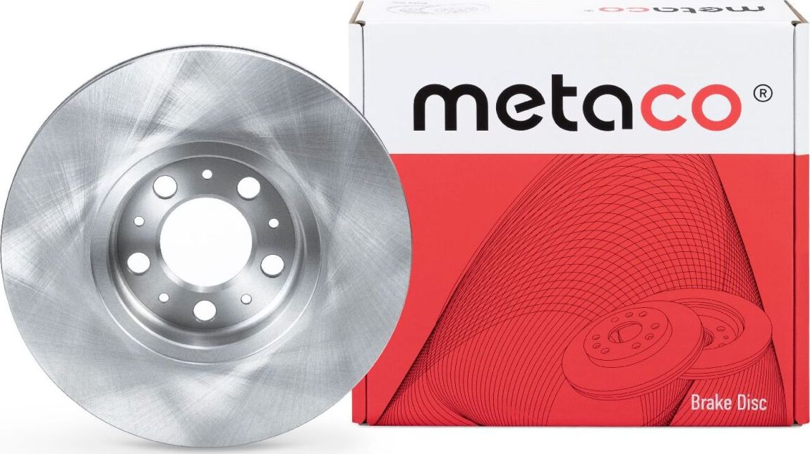 Диск тормозной VAG FABIA/GOLF/BORA 97- перед.вент. (Metaco). Артикул 3050120