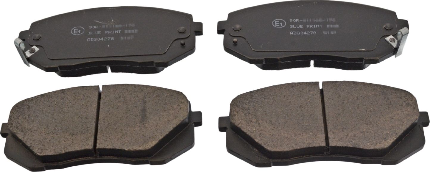 Тормозные колодки Blue Print. Артикул ADG04278