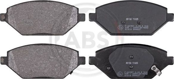 Тормозные колодки ABS. Артикул 35158