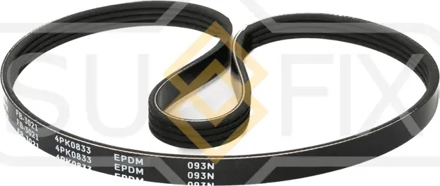 Ремень поликлиновый 4PK0833 (Sufix). Артикул FB3021