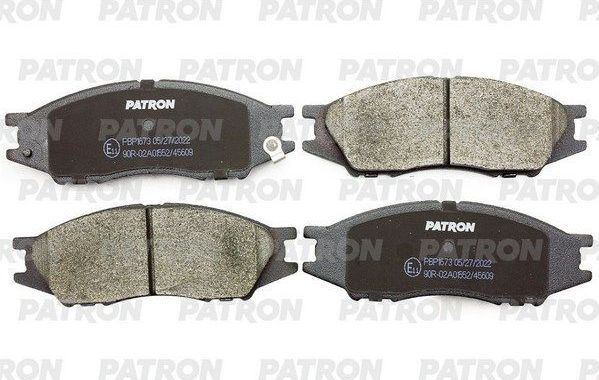Тормозные колодки Patron. Артикул PBP1673