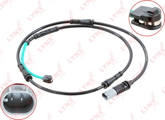 Датчик износа тормозных колодок  LYNXauto задний для BMW 5 VI (F10/F11/F07) 2009-2017. Артикул BW-1110