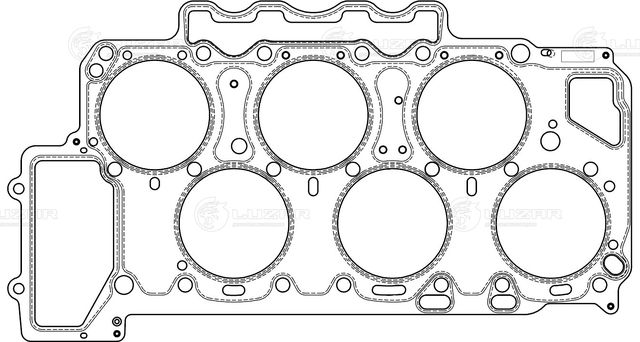Прокладка ГБЦ Luzar. Артикул LES 11813