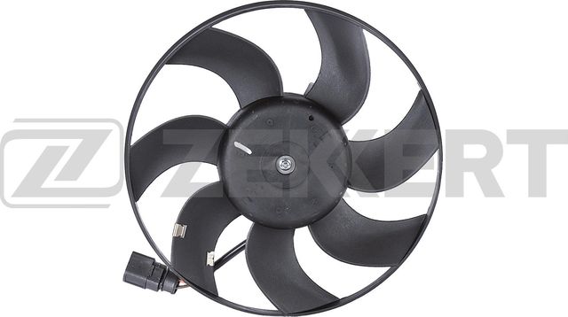Вентилятор радиатора двигателя Zekkert для Skoda Octavia A5 2004-2013. Артикул MK-7097