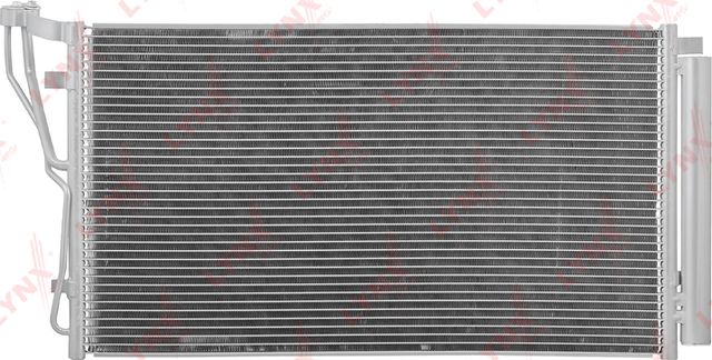 Радиатор кондиционера (конденсатор) LYNXauto для Kia Optima III 2011-2015. Артикул RC-0055