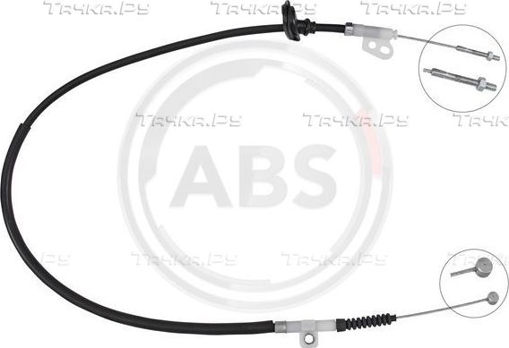 Трос ручника (тросик ручного тормоза) ABS. Артикул K17574