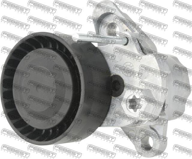 Натяжной ролик (натяжитель) приводного клинового зубчатого ремня Febest. Артикул 2390-CWVA