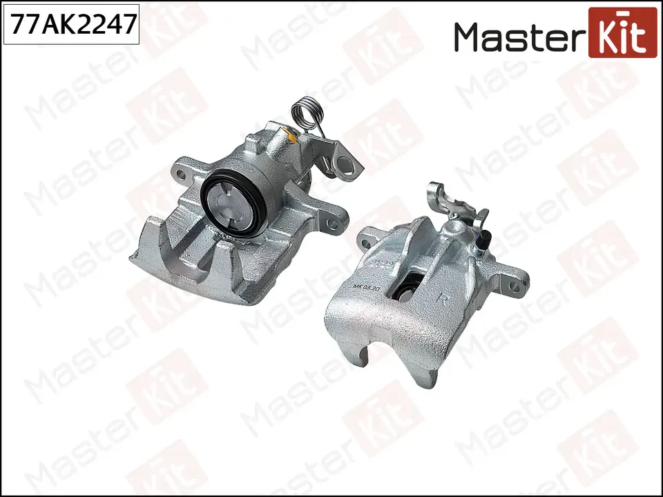 77AK2247 Тормозной суппорт зад.  прав. Opel VIVARO A (X83) 2001 -  Renault TRAFIC II  (JL) 2001 - (Master KIT). Артикул 77ak2247