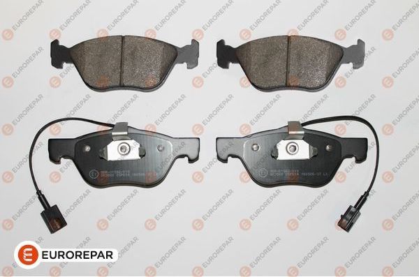 Тормозные колодки Eurorepar. Артикул 1617249680