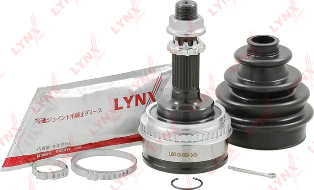 Шрус наружный (граната) LYNXauto передний для Toyota Camry 20 (V20, XV20) 1996-2002. Артикул CO-1963A