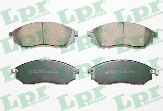 Тормозные колодки LPR. Артикул 05P1406