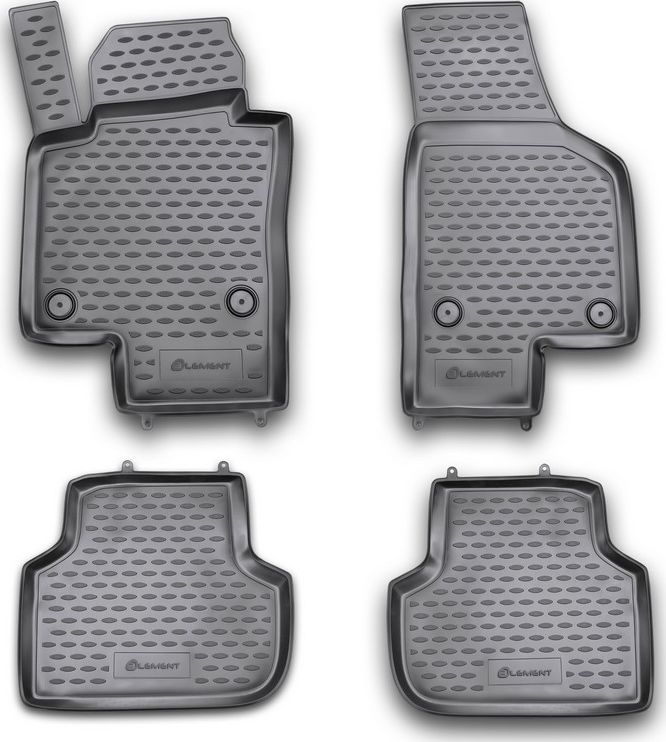 Коврики Element для салона Volkswagen Jetta VI 2010-2018. Артикул NLC.51.35.210kh