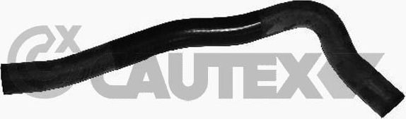 Патрубок радиатора (системы охлаждения) Cautex. Артикул 752932