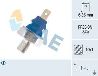 Датчик давления масла FAE. Артикул 11690