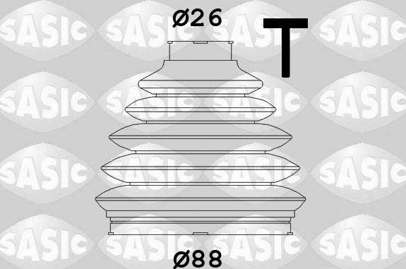 Пыльник ШРУСа наружный Sasic (термопласт). Артикул 1906119