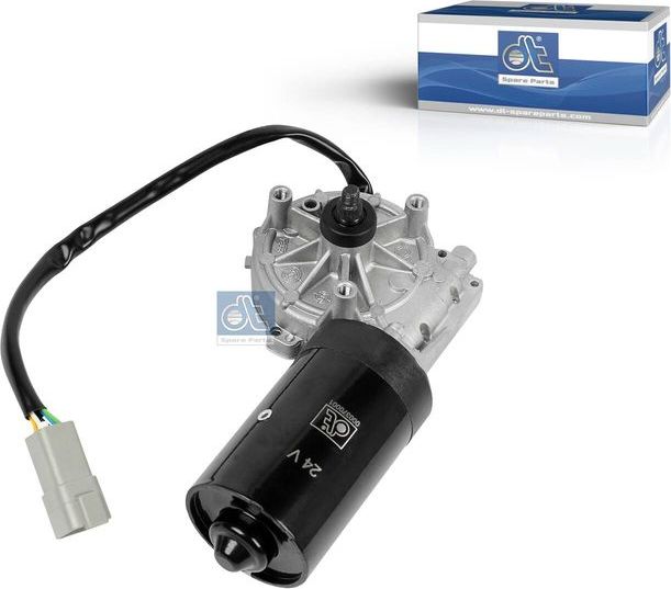 Мотор стеклоочистителя (моторчик дворников) DT Spare Parts передний для Scania 4 1995-2008. Артикул 1.22348
