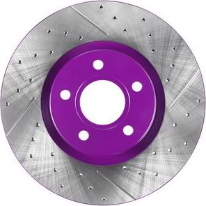 Тормозной диск NiBK. Артикул RN51001DSET