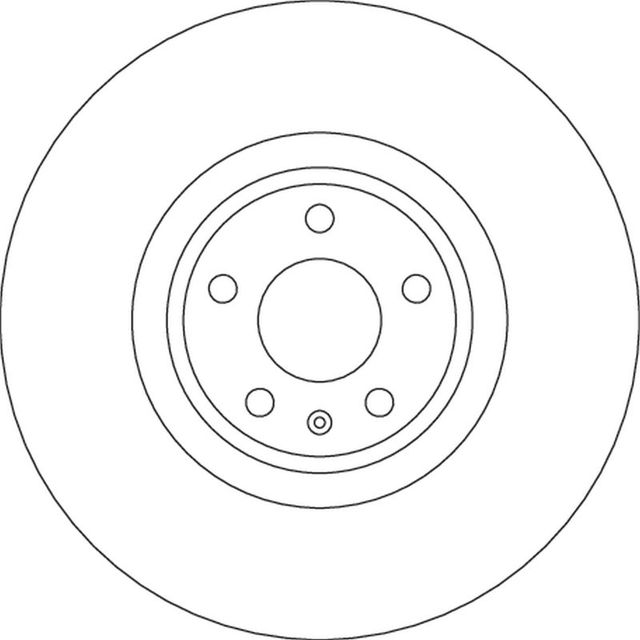 Тормозной диск TRW. Артикул DF6729S