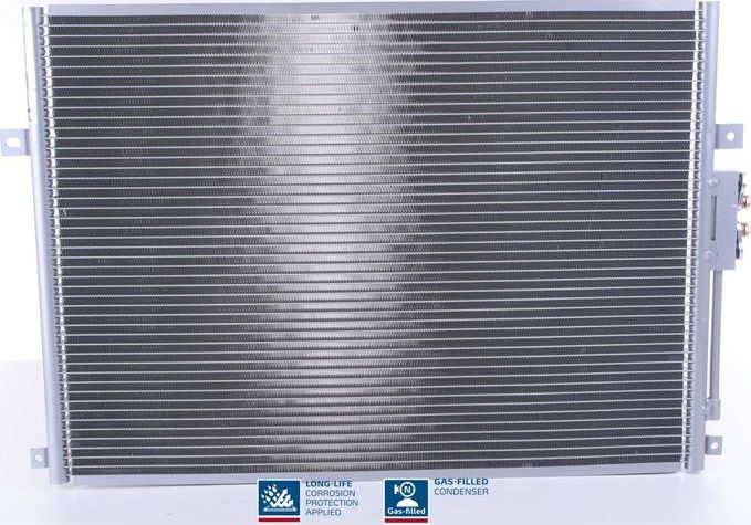 Радиатор кондиционера (конденсатор) Nissens (алюминий). Артикул 94464