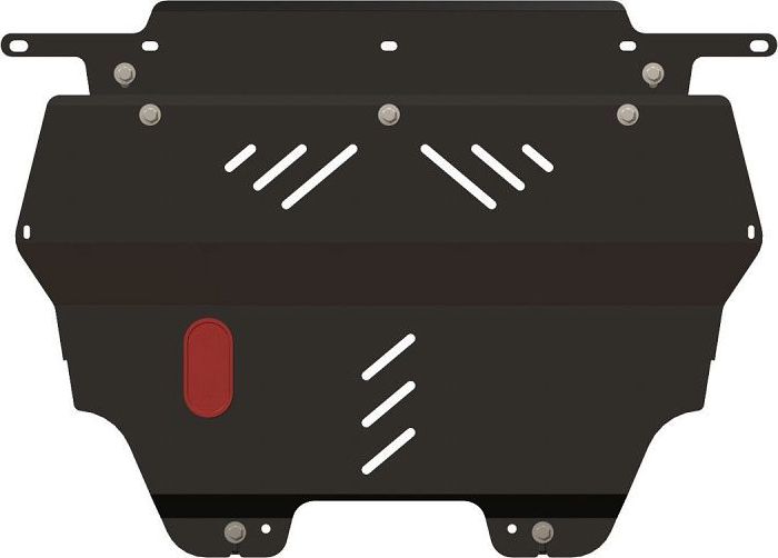 Защита Шериф (2 мм) для картера и КПП Citroen Berlingo II 2008-2019. Артикул 05.1490