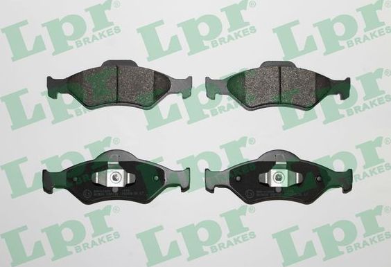 Тормозные колодки LPR передние для Mazda 121 III 2000-2003. Артикул 05P795