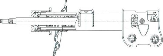 Амортизатор CTR. Артикул GY0862G