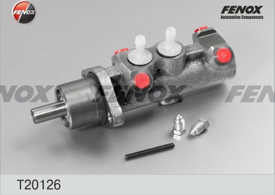Тормозной цилиндр главный Fenox (Чугун) для Fiat Punto II 1999-2012. Артикул T20126