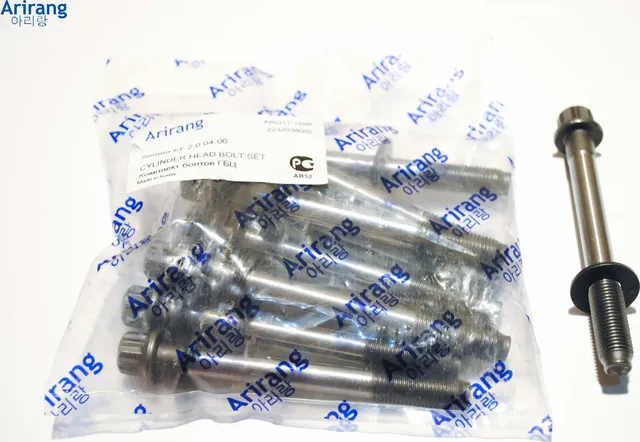 Болт ГБЦ Hyundai Sanfa Fe, Sonata, H1 2,0/2,4 16 клапанов 01- Arirang. Артикул ARG171099