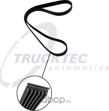 Приводной ремень поликлиновой Trucktec Automotive. Артикул 07.19.236