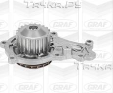 Помпа (водяной насос) Graf для Citroen C3 I 2002-2009. Артикул PA859