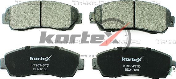 Колодки торм.пер. (Kortex). Артикул KT9034STD