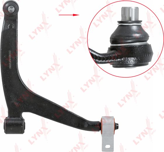 Поперечный рычаг передней подвески LYNXauto. Артикул C5280R