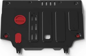 Защита АвтоБРОНЯ для картера и КПП Changan CS35 Plus 2018-2025. Артикул 111.08907.1