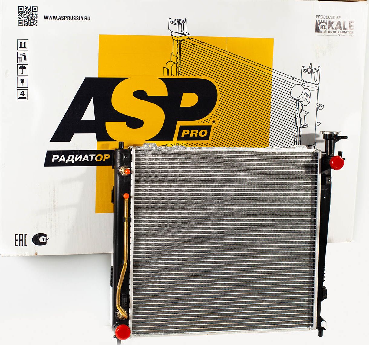 Радиатор охлаждения Kia Sorento II 09 (ASP). Артикул AL10763