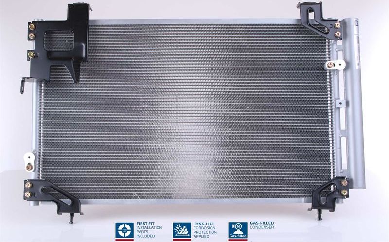 Радиатор кондиционера (конденсатор) Nissens (алюминий). Артикул 940020