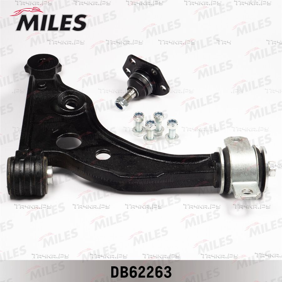 Поперечный рычаг передней подвески Miles правый нижний для Peugeot Boxer II (244) 2001-2006. Артикул DB62263