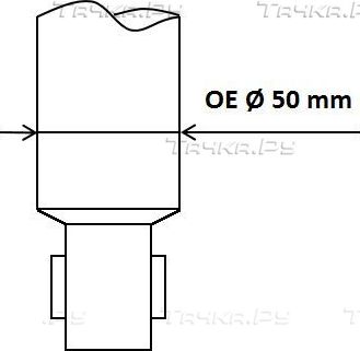 Амортизатор KYB (Каяба) Gas A Just задний для Volvo S60 II 2010-2018. Артикул 5550001