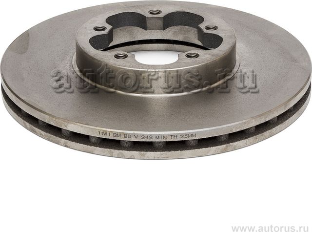 Диск тормозной передний Ford Transit 2006 (BM). Артикул BDV248