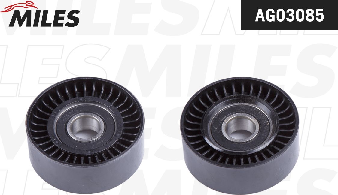 Натяжной ролик (натяжитель) приводного ремня Miles. Артикул AG03085