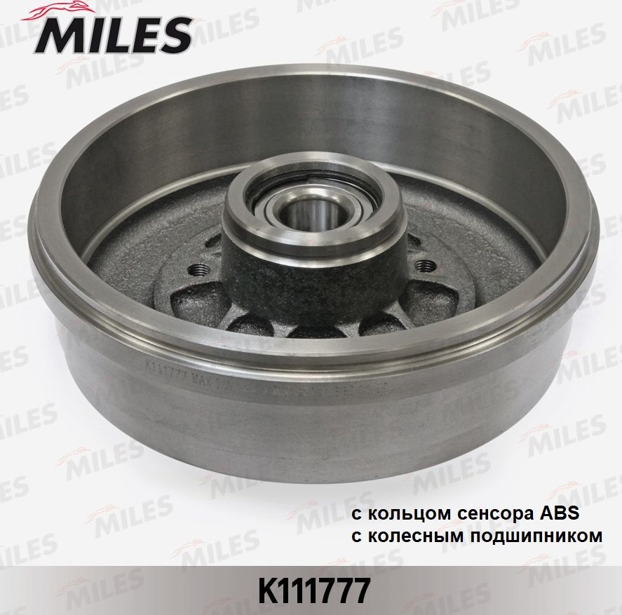 Тормозной барабан Miles. Артикул K111777
