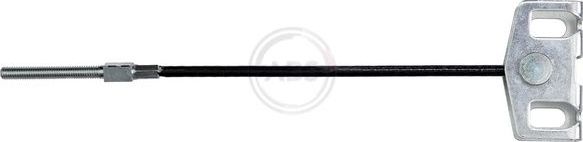 Трос ручника (тросик ручного тормоза) ABS. Артикул K17289