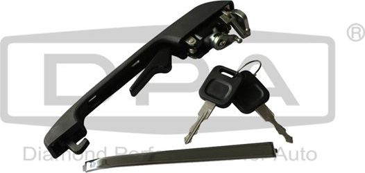 Ручка двери DPA передняя левая для Audi 100 III (C3) 1982-1990. Артикул 88371819702