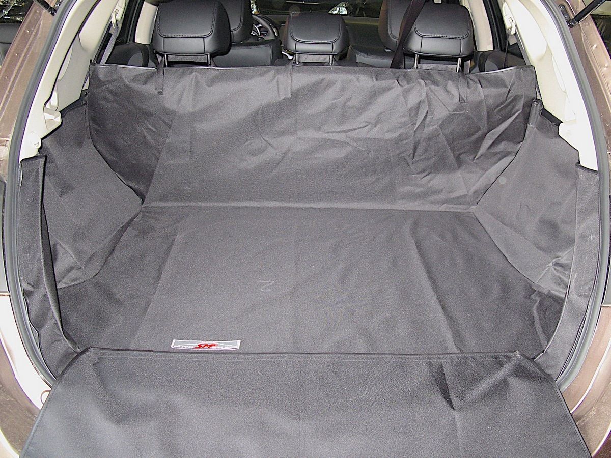 Защитный чехол AUTOSMSTUDIO "Standart" в багажник автомобиля для Nissan Murano Z51 2007-2016, черный. Артикул TP-MURZ51-STD-BL