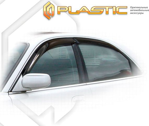 Дефлекторы СА Пластик для окон (Classic полупрозрачный) Mazda Millenia  2000-2002. Артикул 2010030307718
