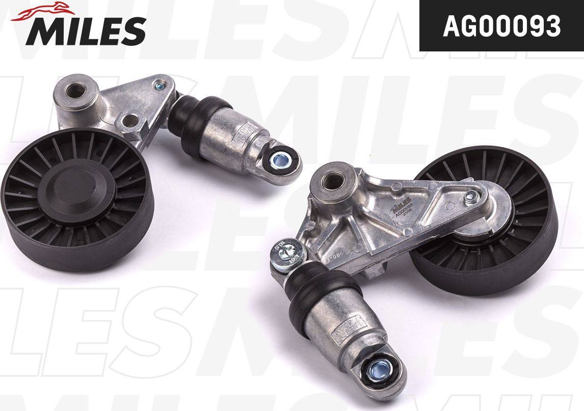 Натяжной ролик (натяжитель) приводного ремня Miles. Артикул AG00093