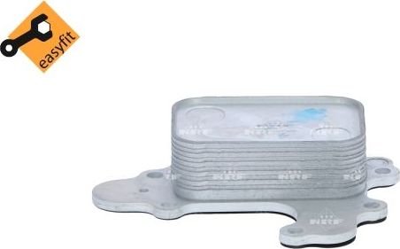 Радиатор масляный (маслоохладитель) для двигателя NRF EASY FIT для Citroen C3 III 2016-2026. Артикул 31790