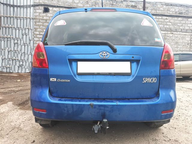 Фаркоп Halty для Toyota Corolla Spacio (E120) 2WD/4WD II 2001-2007. Артикул TSpa01-07 (H.T71.A)