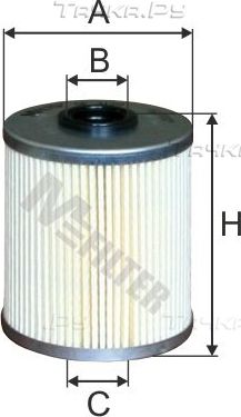 Топливный фильтр MFilter для Nissan Interstar 2003-2026. Артикул DE 3129